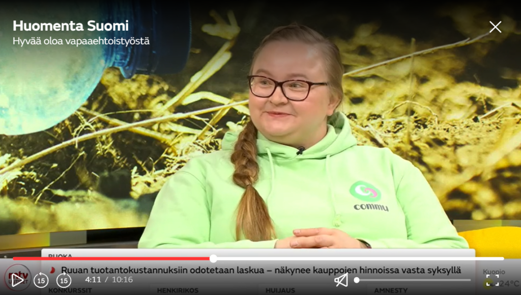Katso Anun kokemus Commusta commuapp.fi Commu haluan auttaa ihmisiä