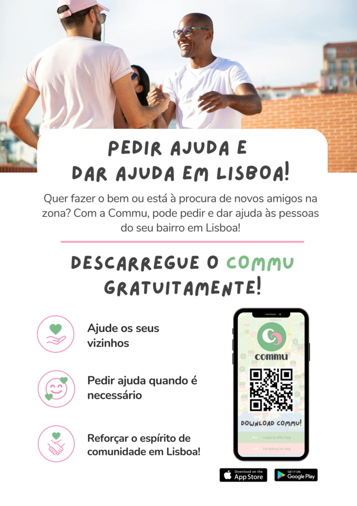 A Commu App é uma é uma solução de comunidade que liga pessoas que querem voluntariar a sua ajuda, a pessoas que precisam, através de uma aplicação móvel. O piloto que estão a desenvolver pretende, através do mesmo princípio, agregar valor à comunidade migrante.